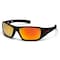Pyramex Velar, Safety Glasses, Ice Orange Mirror Lens, Black Frame SBRF10445D - alternate 1